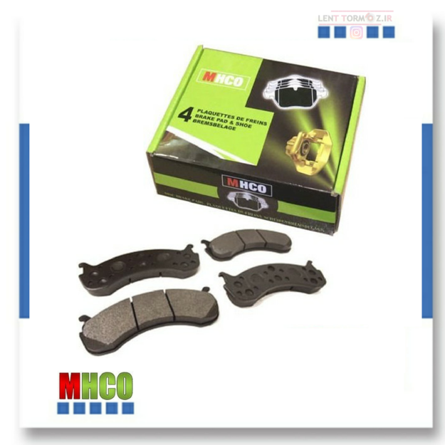 Renault Symbol Type A front wheel brake pads brand MHCO