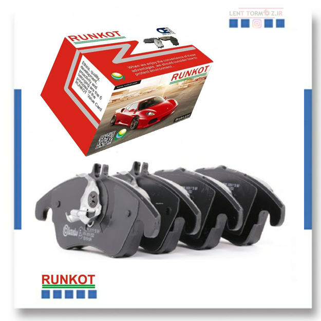 Front brake pads of Kia Rio brand Runkot