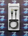 کابل فست شارژمگنتی سه سر TRANYOO مدل XS4 با گارانتی 6 ماهه لوکسیها - TRANYOO XS4 model three-headed magnetic fast charging cable with 6-month luxury warranty